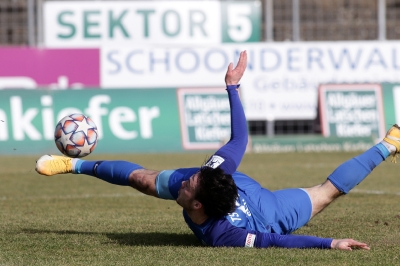 FC Homburg 08 vs TSV Schott Mainz - Silas Schwarz 