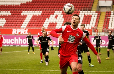 1. FC Kaiserslautern gegen Hallescher FC - Daniel Hanslik