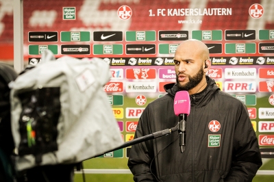 1. FC Kaiserslautern gegen Hallescher FC - Terrence Boyd