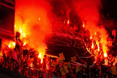 1. FC Kaiserslautern gegen Hannover 96 - Fans