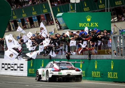 24 Stunden von Le Mans 2019 - 93 - Patrick Pilet, Earl Bamber, Nick Tandy