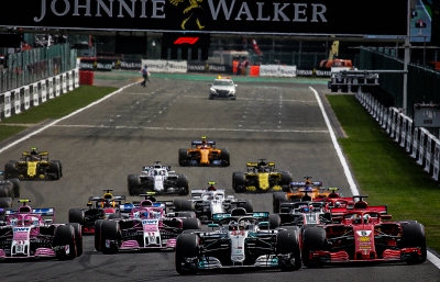 GP Belgien 2018 - Start
