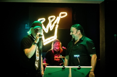 W3P - Porty Portner und Lars Lunova mit ihrem Gast Dirk Reichel